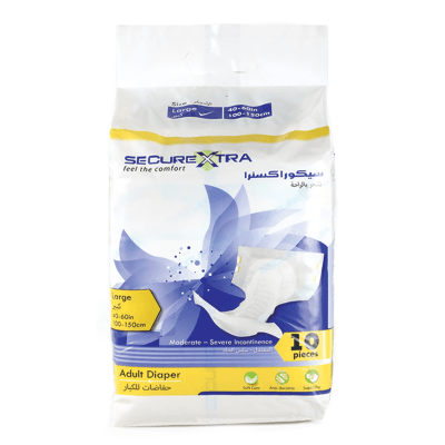 SecureXtra Adult Diaper - Large