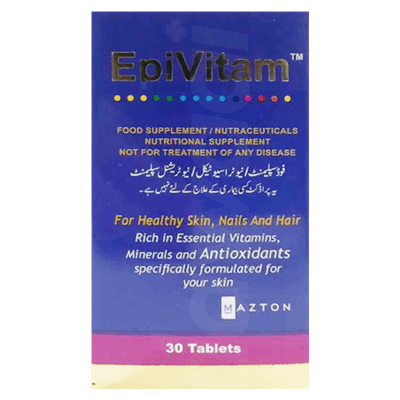 Mazton Epivitam Nutritional Supplements 1 x 30's Tablets Bottle