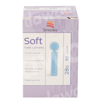 Soft Twist Lancet 50's