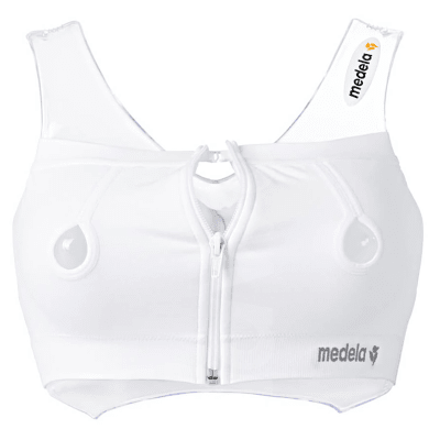 Medela White - Small Easy Expression Bustier (Pumping Bra) 1 Pcs. Pack