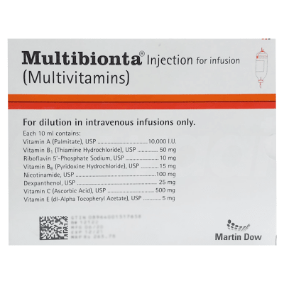 Multibionta Inj 5Ampx10ml