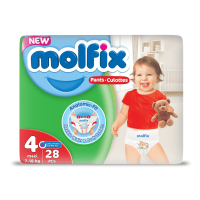 Molfix pant maxi - twin pack 28's