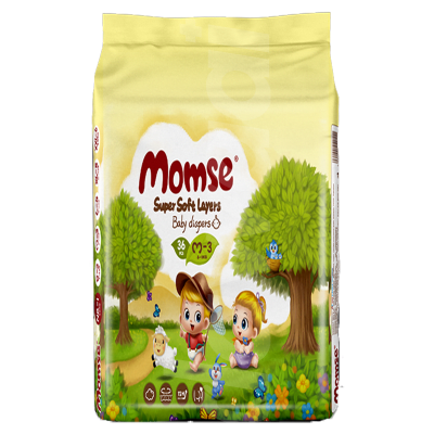 Momse Economy - Medium Diapers 36 Pcs. Pack