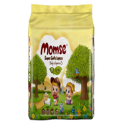 Momse Economy - Large Diapers 32 Pcs. Pack