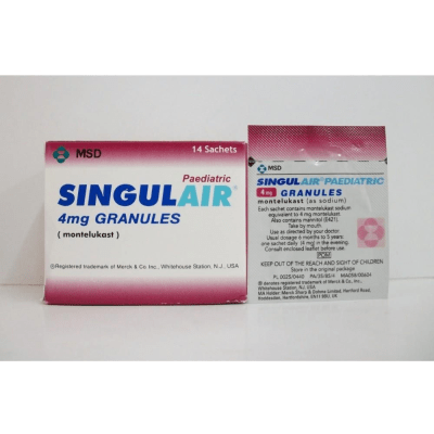 Singular 4mg Granules (Paediatric)