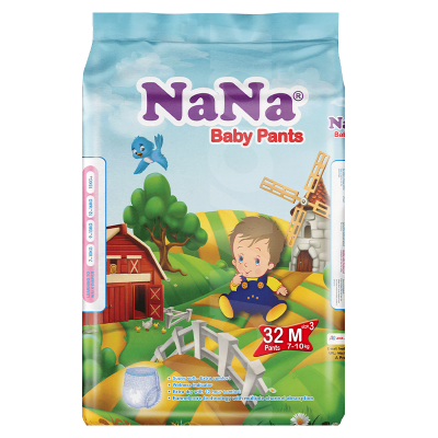 Nana Economy Smarty - Medium Pants 32 Pcs. Pack
