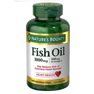 Fish Oil Nature's Bounty 1000/300mg (145 softgels)