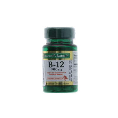 Nature's Bounty Vitamin B-12 1000mcg 100's