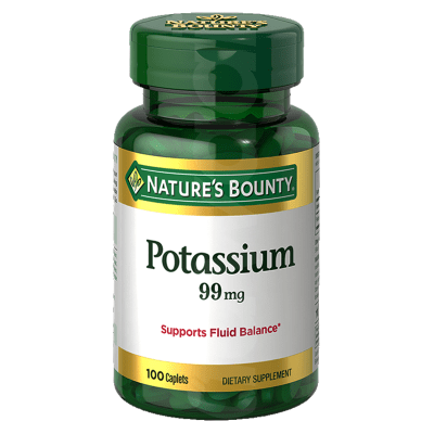 Nature's Bounty Potassium 99mg 100's