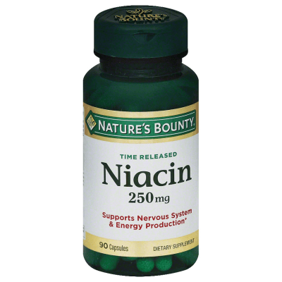 Nature's Bounty Niacin 250 mg