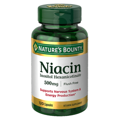 Nature's Bounty Niacin 500 mg