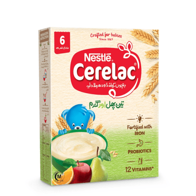 Nestle Cerelac 3 Fruits 350gm