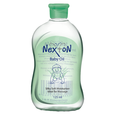 Nexton Aloe Vera Baby Oil 125 ml Bottle