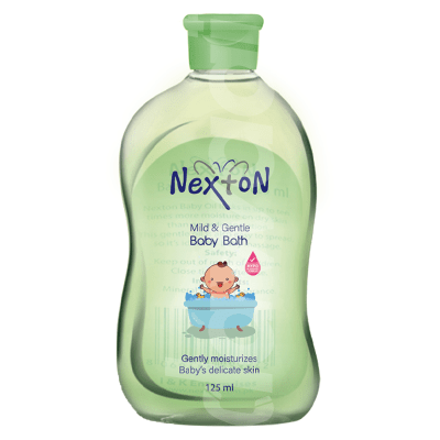 Nexton Mild & Gentle Baby Bath 125 ml Bottle