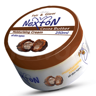 Nexton Cocoa Butter Moisturizing Cream 250 ml Pack