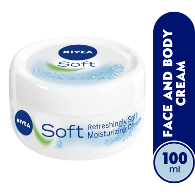 NIVEA Soft All Purpose Moisturizing, Jojoba Oil & Vitamin E