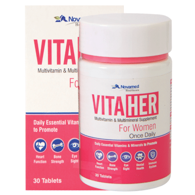 Vita-Her Multivitamins 1 x 30's Tablets Bottle