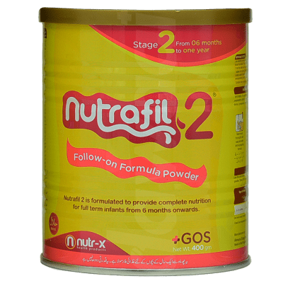 Nutrafil Follow-on Formula - 2 Milk Powder 400 gm Tin