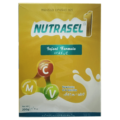 Nutrasel Infant Formula - 1 Milk Powder 200 gm Soft Pack