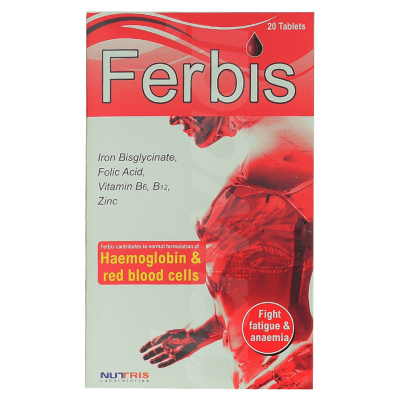 Ferbis Supplement 2 x 10's Tablets Pack