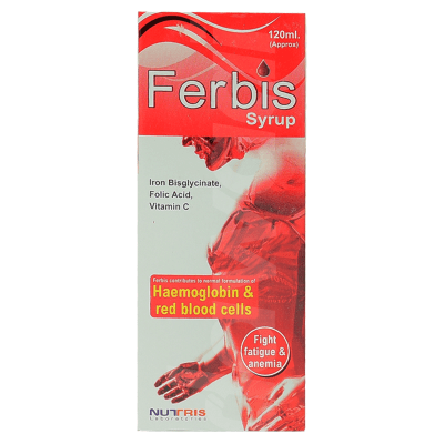 Ferbis Supplement Syrup 120 ml Bottle