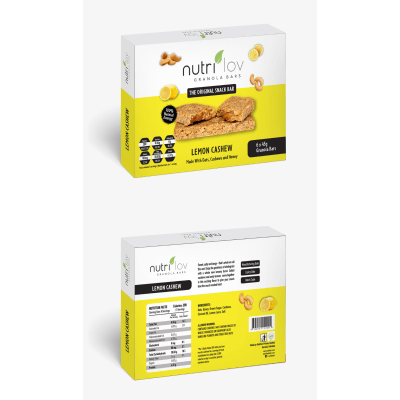 Nutrilov Granola - Lemon Cashew Bars
