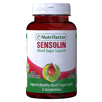 Nutrifactor Sensolin (Blood Sugar Support) Supplements 1 x 30's Tablets Bottle