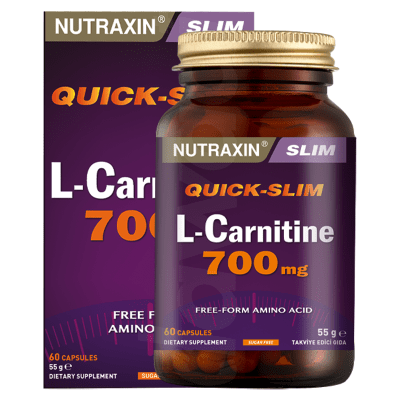 Nutraxin L - Carnitine Supplements 1 x 60's Tablets Bottle