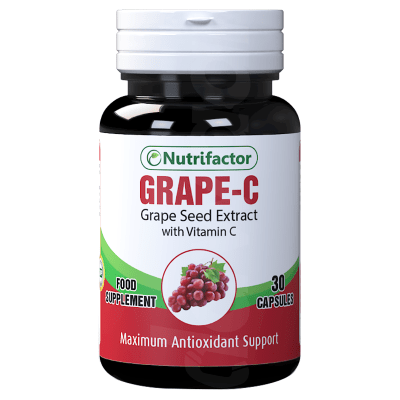 Nutrifactor Grape-C 1 x 30's Capsules Bottle