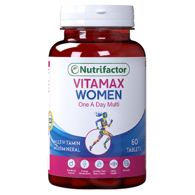 Nutrifactor Vitamax Women One A Day 1 x 60's Tablets Bottle