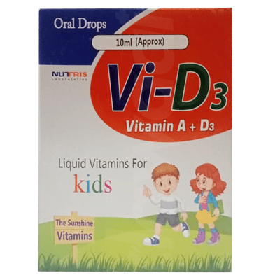 VI-D3 Vitamins Oral Drops 10 ml Pack