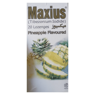 Maxius Lozenges-Flavor-Pineapple