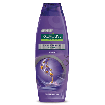 Palmolive Naturals Silky Straight Shampoo 375 ml Bottle