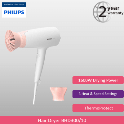 Philips EssentialCare Dryer 3000 ThermoProtect BHD300/10