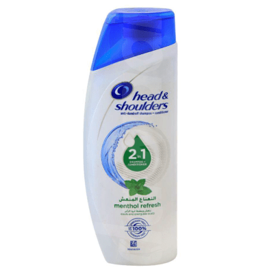 Head & Shoulder Menthol Refresh Shampoo (2 in 1) 360 ml Bottle