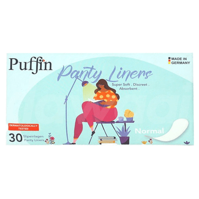 Puffin Soft & Dry Panty Liner 30 Pcs. Pack
