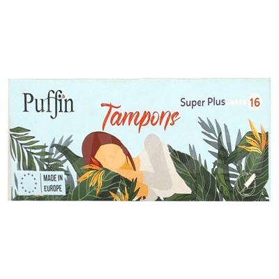 Puffin Super Plus Tampon 16 Pcs. Pack