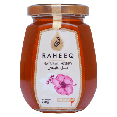 Raheeq Natural Honey 250 gm Bottle