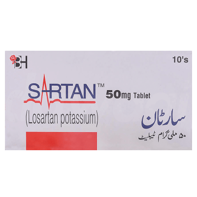 Sartan 50mg Tablet