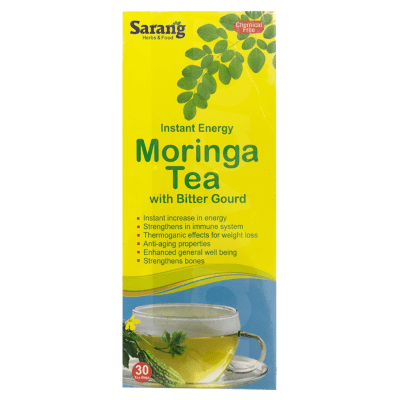 Sarang Bitter Grout Moringa Tea Bags 30 Pcs. Pack