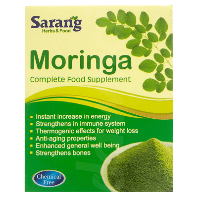 Sarang Moringa Leaf Powder 50 gm Bottle
