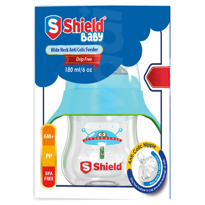 Shield Wide Neck Baby Feeder 180 ml Bottle
