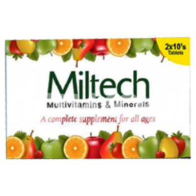 SOIS Miltech Multivitamins 2 x 10's Tablets Pack