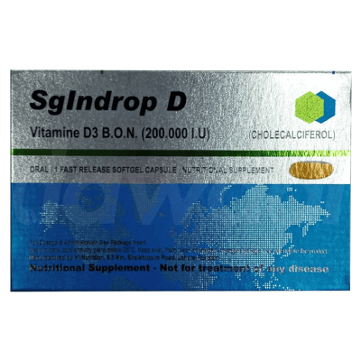 SgIndrop D Soft Gels (200000 IU)