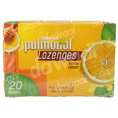 Pulmonol Lozenges Honey & Lemon