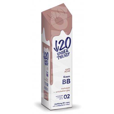 Under 20 Mattifying & Antibacterial SPF 10 - Natural 02 BB Cream 60 ml Pack