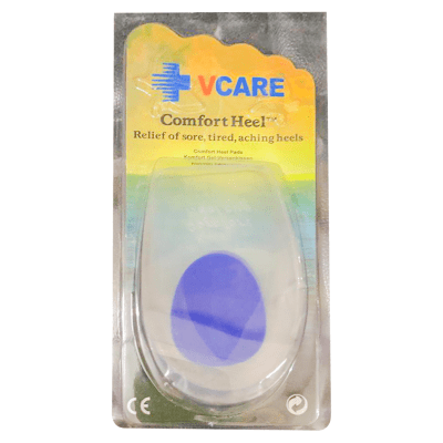 VCare Gel Insole Massage Comfortable Heel 1 Pair Pack