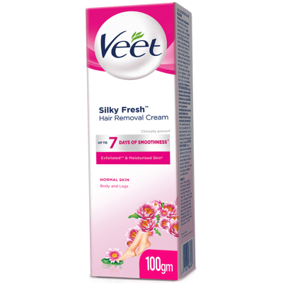 Veet Normal Skin Silk & Fresh Cream 100 gm Pack
