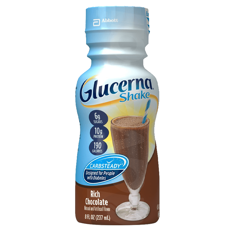 Glucerna Shake 8 fl-oz-Flavors-Chocolate