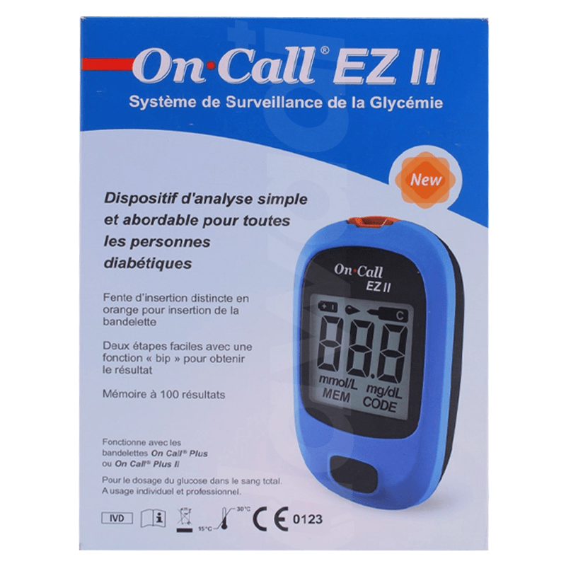 On-Call EZ II Glucose Meter 1 Set Pack